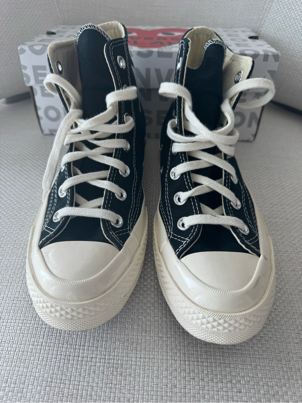 Converse PLAY Comme Des Garcons Chuck Taylor All  Start with hart - Picture 3 of 6